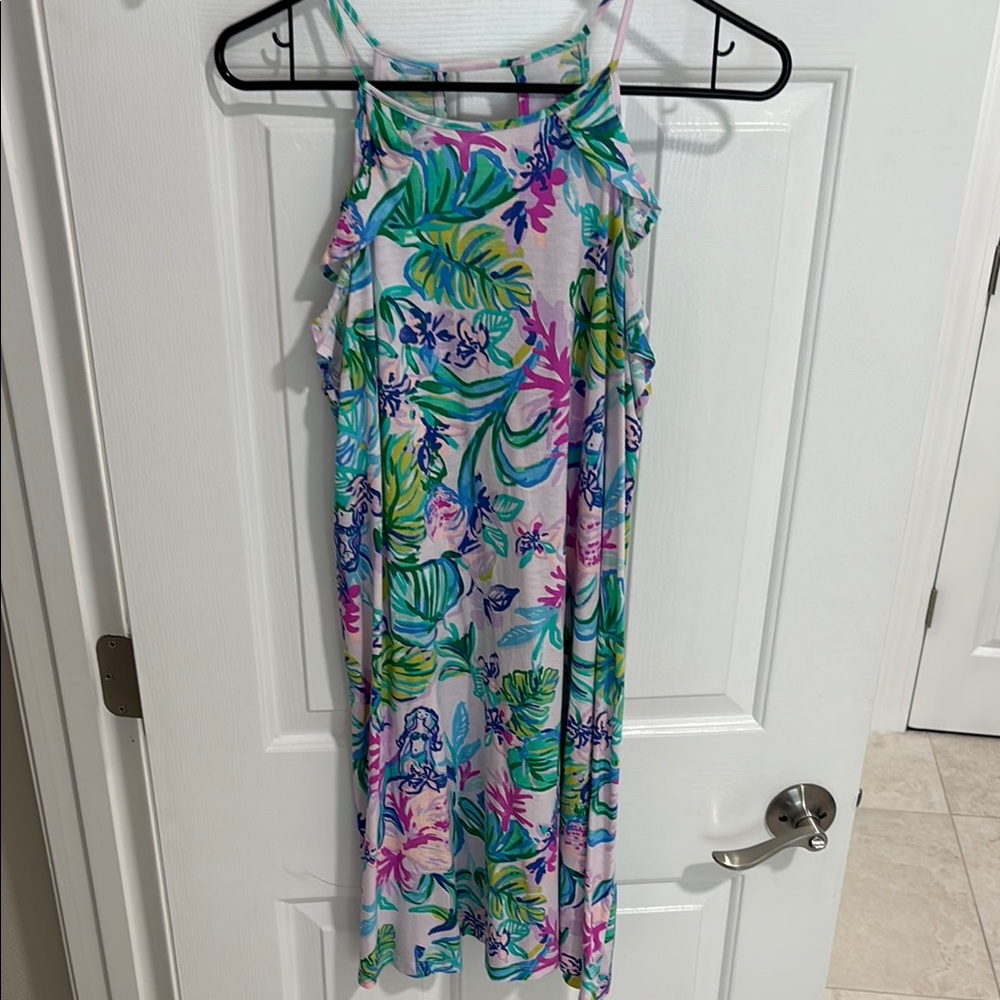 Lilly Pulitzer hardly worn mermaid print tank dress